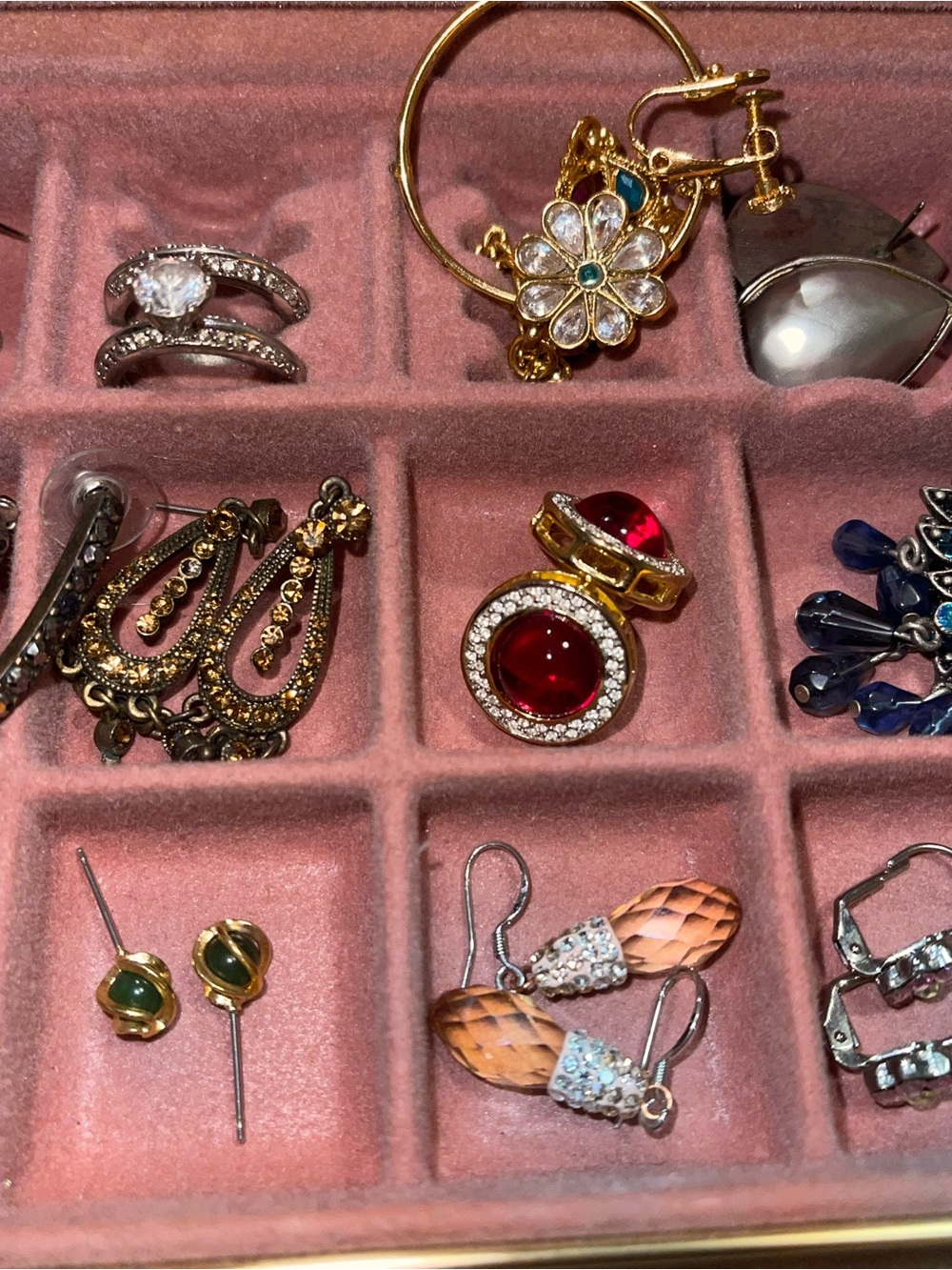 Earring Collection + Jewelry Box - Picture 6 of 8
